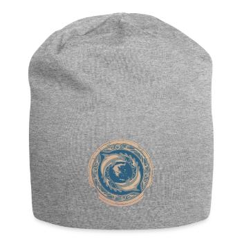 Greece - Jersey Beanie - heather grey - Front