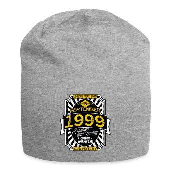 SEPTEMBER 1999 - Jersey-Beanie - Grau meliert - Vorne