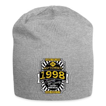 SEPTEMBER 1998 - Jersey-Beanie - Grau meliert - Vorne