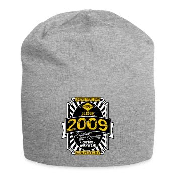 2009 JUNI - Jersey-Beanie - Grau meliert - Vorne