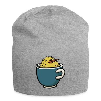 Cup chicks - Jersey Beanie - heather grey - Front