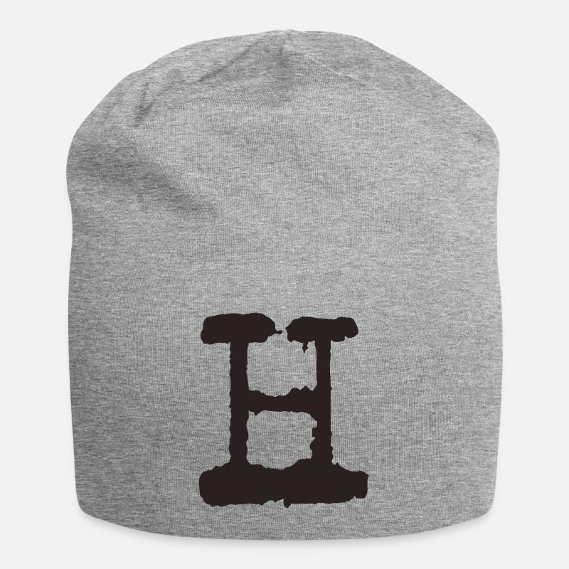 H - Jersey Beanie - heather grey