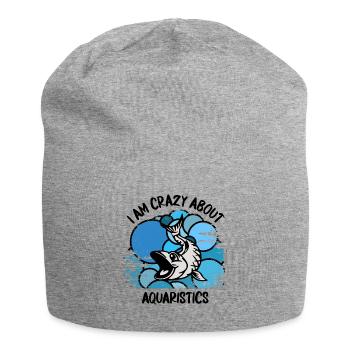 Aquarium Aquarists Fish Ornamental fish Aquaristics - Jersey Beanie - heather grey - Front