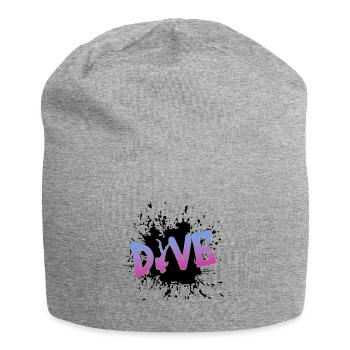 tauchen dive diver - Jersey-Beanie - Grau meliert - Vorne