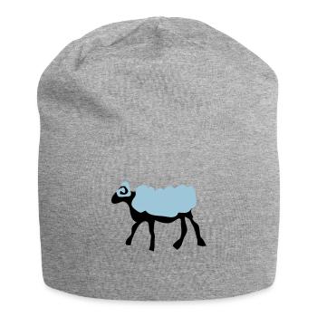 sheep_farm_animal - Bonnet en jersey - gris chiné - Devant