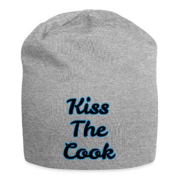 kiss the cook - Jersey-Beanie - Grau meliert - Vorne