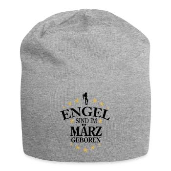 Ange de mars - Bonnet en jersey - gris chiné - Devant