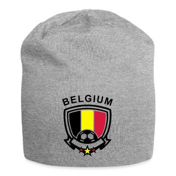 Football Emblem (Belgique) - Bonnet en jersey - gris chiné - Devant