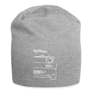 lignes de front de voiture pour les vrais amateurs de voitures - Bonnet en jersey - gris chiné - Devant