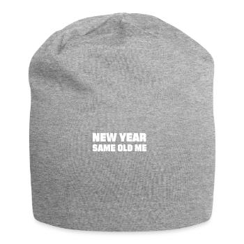 Neues Jahr Same Me - Jersey-Beanie - Grau meliert - Vorne