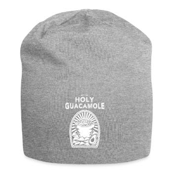 Avocat Holy Moly Guacamole Nacho amant - Bonnet en jersey - gris chiné - Devant