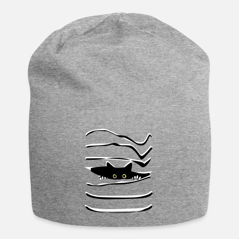 minette - Bonnet en jersey - gris chiné
