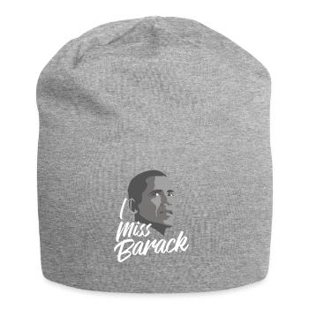 I Miss Barack - Jersey Beanie - heather grey - Front