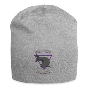 Latin Wels Pêcher cadeau - Bonnet en jersey - gris chiné - Devant