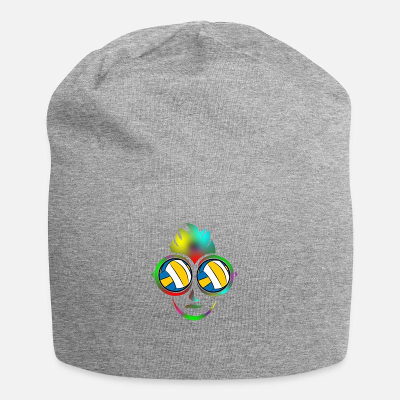 plage de volley-ball beach-volley cadeau de vacances - Bonnet en jersey - gris chiné