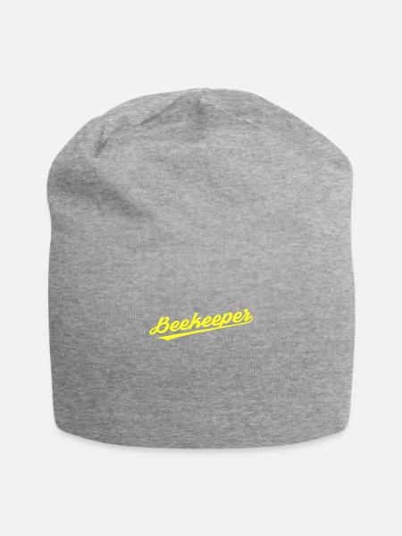 Beekeeper - Jersey-Beanie - Grau meliert