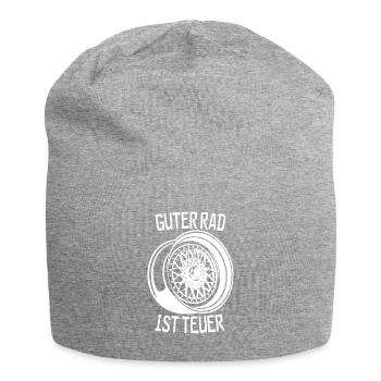 bon vélo est cher - Bonnet en jersey - gris chiné - Devant