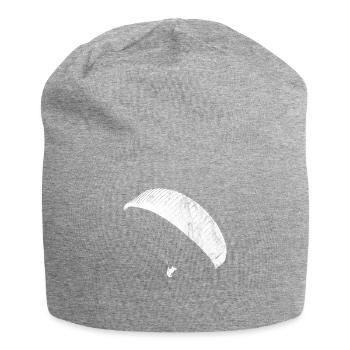 Paragliding - paragliding - paragliding - Jersey Beanie - heather grey - Front