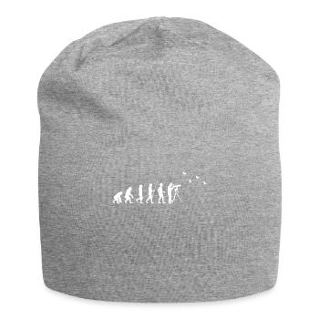 Birdwatching - Birdwatching - Evolution - fun - Jersey Beanie - heather grey - Front