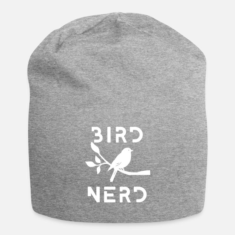 Birdwatching - Birdwatching - Birding - Nerd - Jersey Beanie - heather grey