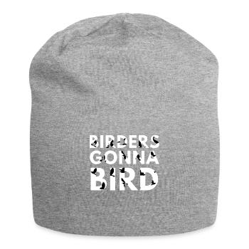 Birdwatching - Birdwatching - Birds - Birding - Jersey Beanie - heather grey - Front
