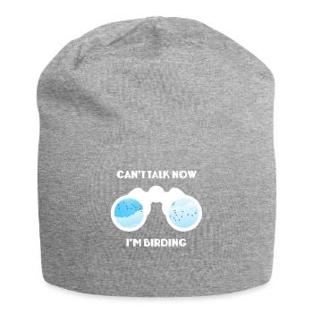 Birdwatching - Birdwatching - Birds - Birding - Jersey Beanie - heather grey - Front