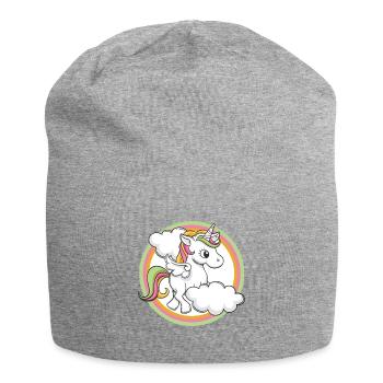 Licorne - Licorne - Bonnet en jersey - gris chiné - Devant
