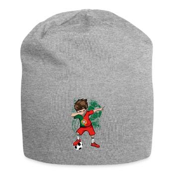 PORTUGAL Équipe nationale de la  Dab - Bonnet en jersey - gris chiné - Devant