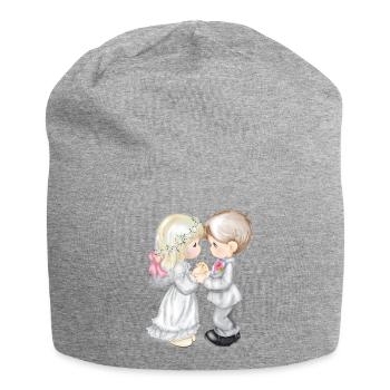 Ehe - Jersey-Beanie - Grau meliert - Vorne