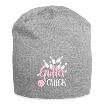 Bowling - Jersey-Beanie - Grau meliert - Vorne