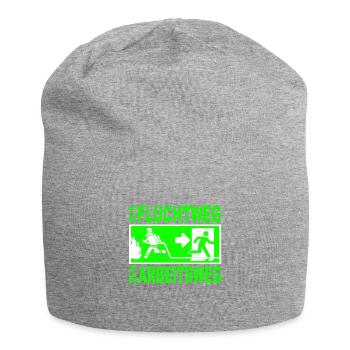 Escape Fire Department Feu d'urgence Exit Fire Gift - Bonnet en jersey - gris chiné - Devant
