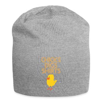 Chick - Chicks - Shirt - T-Shirt - Gift - Jersey Beanie - heather grey - Front