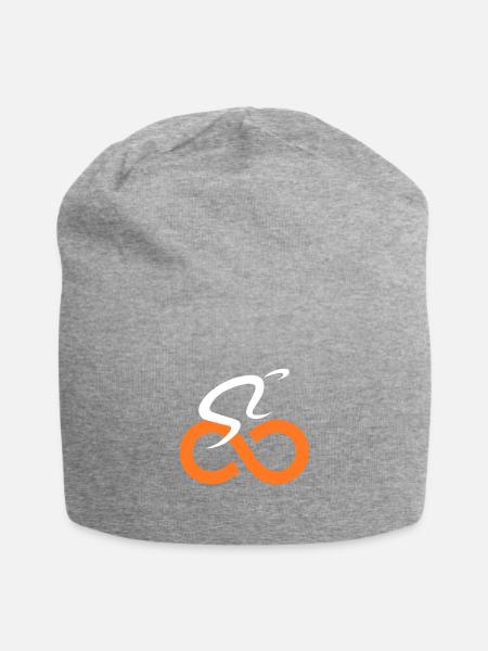 Unendlichkeit - Fahrrad - Fitness - Biker - Jersey-Beanie - Grau meliert