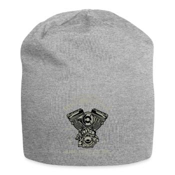 Custom Engine - Bonnet en jersey - gris chiné - Devant