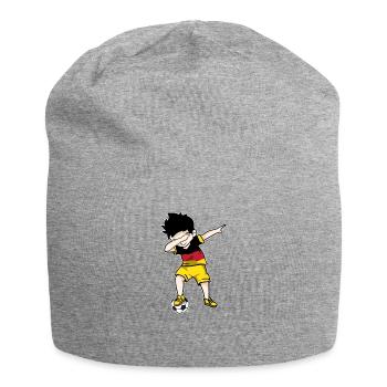 Germany Dabbing Football Player Dab Gift - Jersey Beanie - heather grey - Front