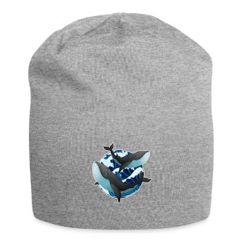 Wale - Jersey-Beanie - Grau meliert - Vorne