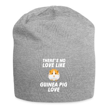 Guinea Pig - Guinea Pig - Love - Jersey Beanie - heather grey - Front