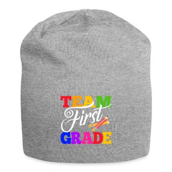 Équipe 1er 1er Grade Retour à l'école - Bonnet en jersey - gris chiné - Devant