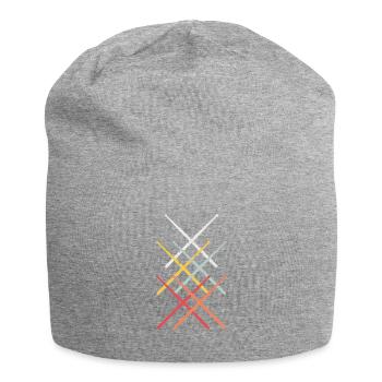 Drums - Jersey Beanie - heather grey - Front