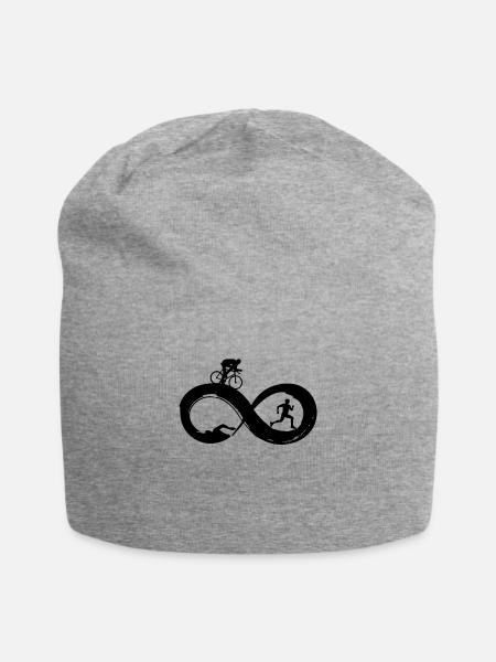 Triathlon - Jersey-Beanie - Grau meliert