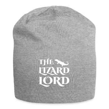 Echse - Echsen - Echsenbesitzer - Lord - Geschenk - Jersey-Beanie - Grau meliert - Vorne