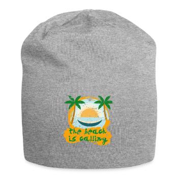 Dire d'été - Bonnet en jersey - gris chiné - Devant