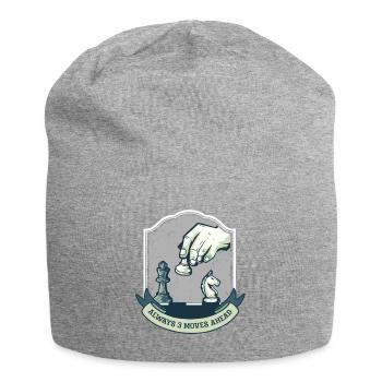Toujours trois coups devant - Chess Sport Gift - Bonnet en jersey - gris chiné - Devant