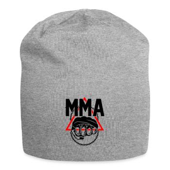 mma - Bonnet en jersey - gris chiné - Devant