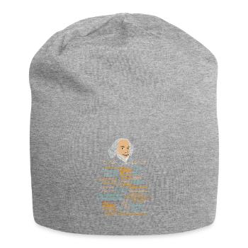 Shakespeare enseignant enseignant cadeau de graduation - Bonnet en jersey - gris chiné - Devant