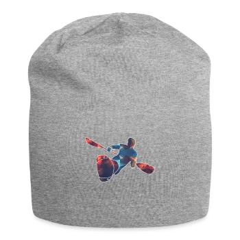 Kayaker / Whitewater - Jersey Beanie - heather grey - Front