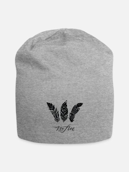Soyez libre Springs - Bonnet en jersey - gris chiné