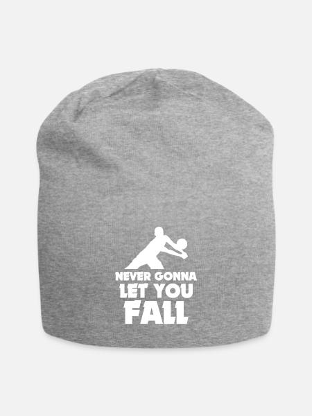 Volleyball Beach Volleyball Summer Game Athletes - Jersey Beanie - heather grey