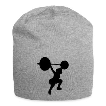 Snatch fille - Bonnet en jersey - gris chiné - Devant