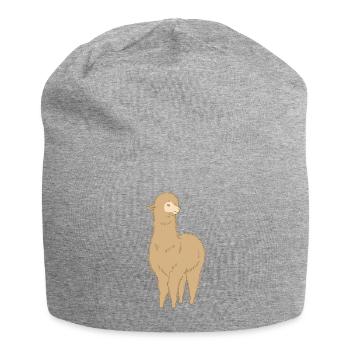 alpaca - Jersey Beanie - heather grey - Front